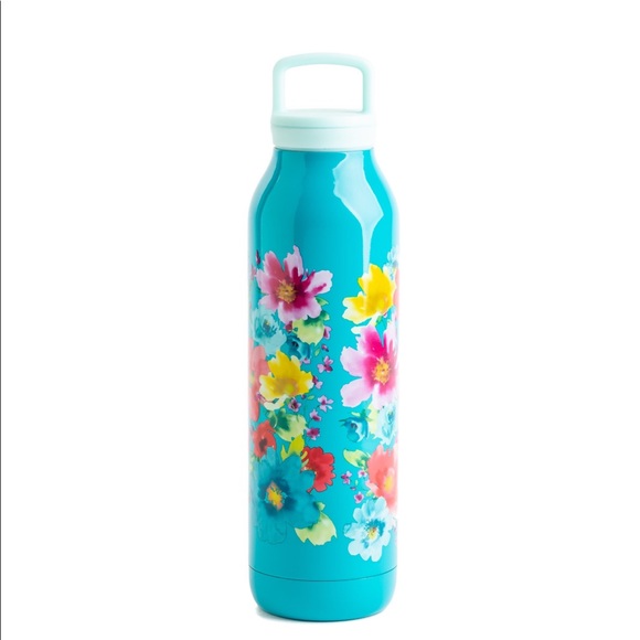 Last one! PW Floral Tumbler w/ infuser 18oz Stainless Steal - Picture 2 of 3